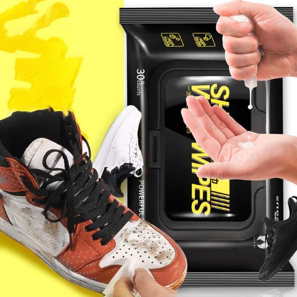 Premium Sneaker & Shoe Cleaning Wipes – Instant Stain Remover (Pack of 1 / 2 / 3 – 80 Wipes Each)