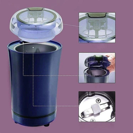 Electric Coffee & Spice Grinder - Compact, Powerful & Affordable